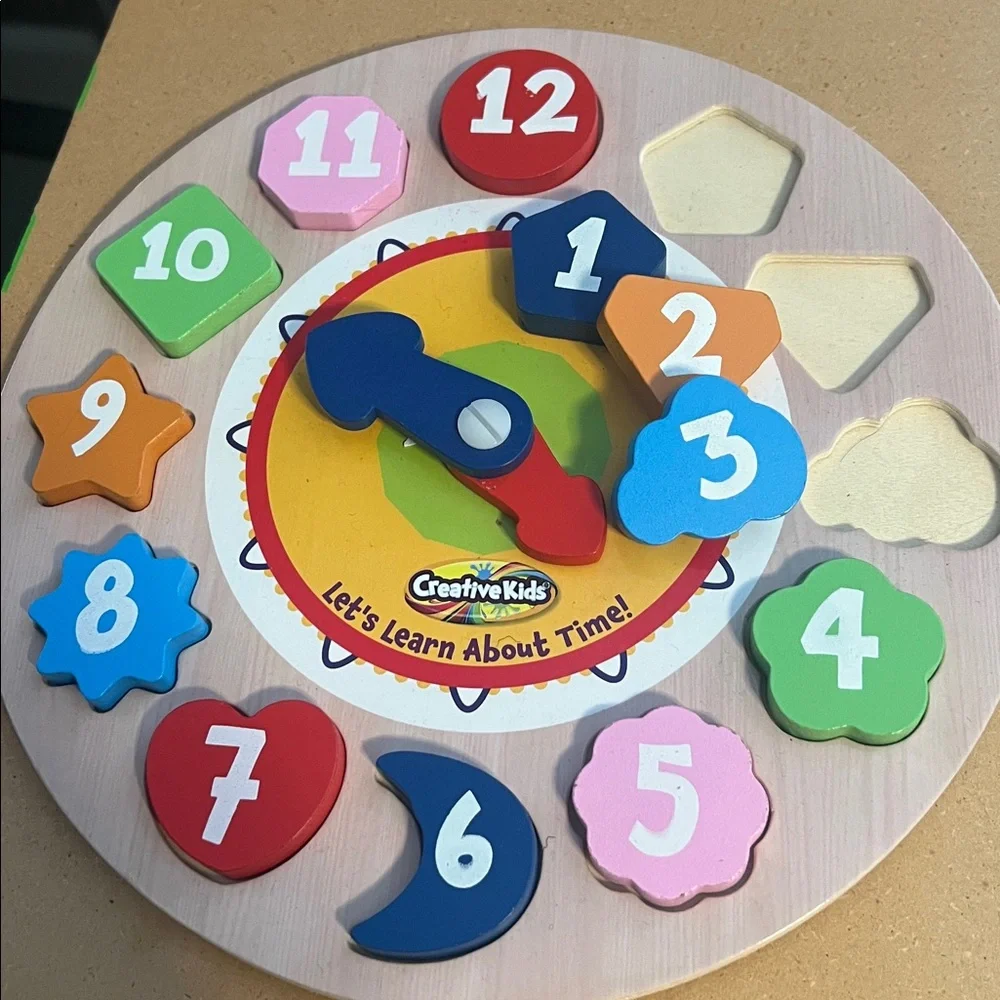 Time Learning Clock - Picture 2 of 2
